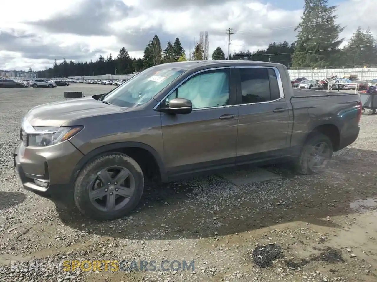 1 Photograph of a damaged car 5FPYK3F55NB024280 HONDA RIDGELINE 2022