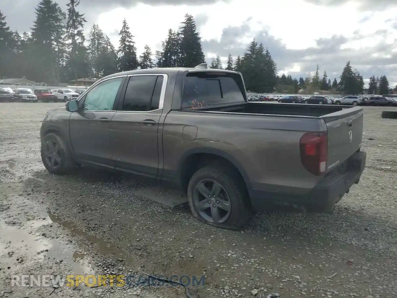 2 Photograph of a damaged car 5FPYK3F55NB024280 HONDA RIDGELINE 2022