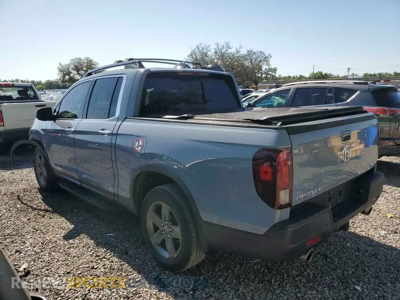 2 Photograph of a damaged car 5FPYK3F7XNB035177 HONDA RIDGELINE 2022