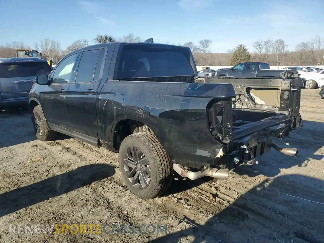 2 Photograph of a damaged car 5FPYK3F11PB043487 HONDA RIDGELINE 2023