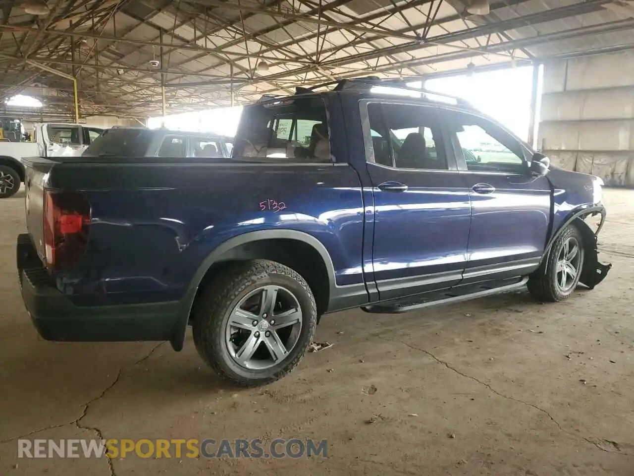 3 Photograph of a damaged car 5FPYK3F51PB060468 HONDA RIDGELINE 2023