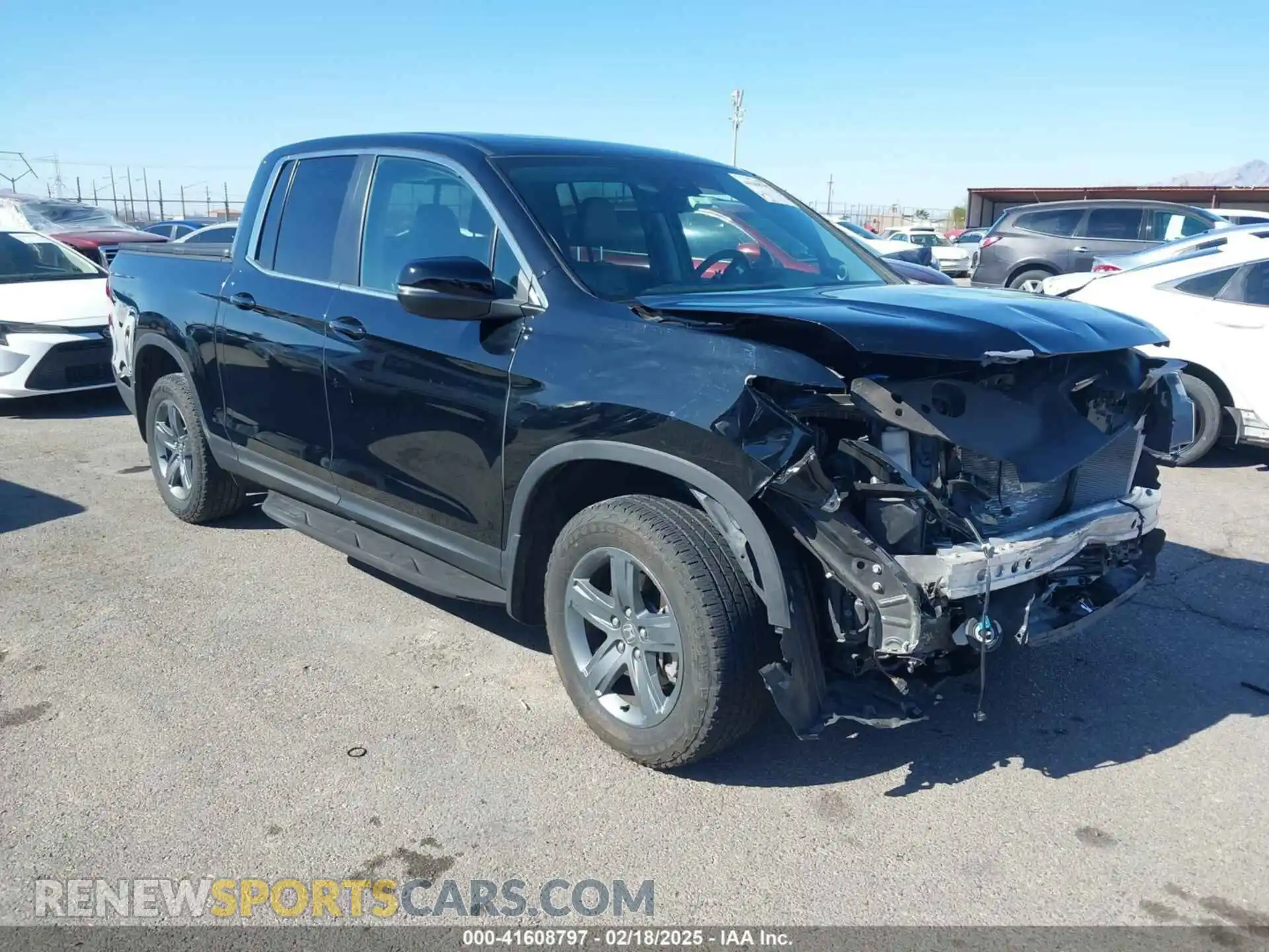 1 Photograph of a damaged car 5FPYK3F56PB015882 HONDA RIDGELINE 2023
