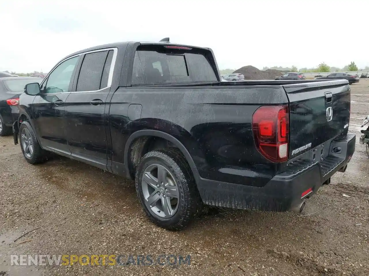 2 fotografías del automóvil dañado 5FPYK3F59PB001216 HONDA RIDGELINE 2023