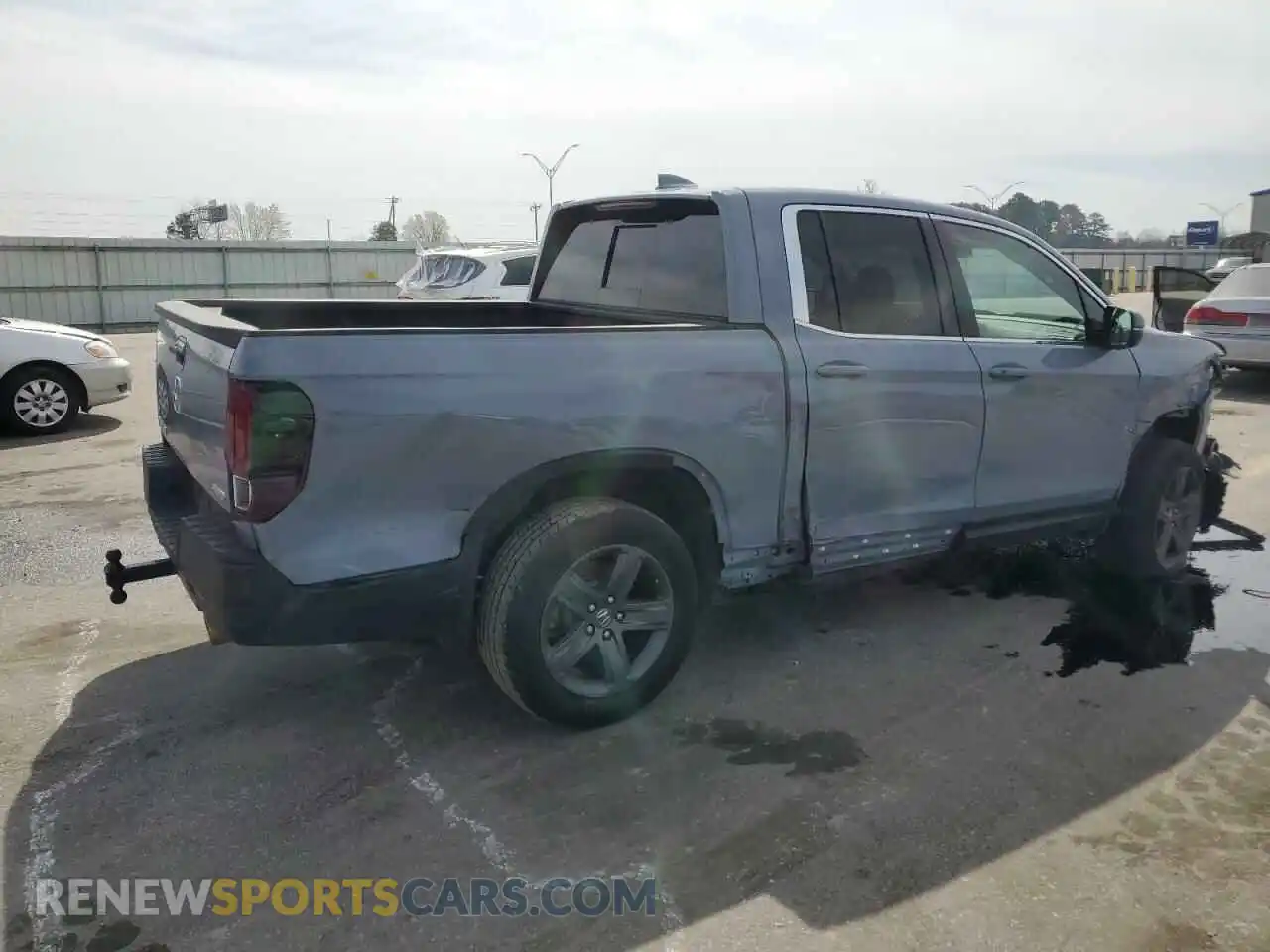 3 fotografías del automóvil dañado 5FPYK3F5XPB018347 HONDA RIDGELINE 2023