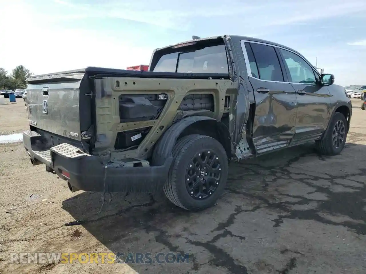 3 Photograph of a damaged car 5FPYK3F5XPB021281 HONDA RIDGELINE 2023