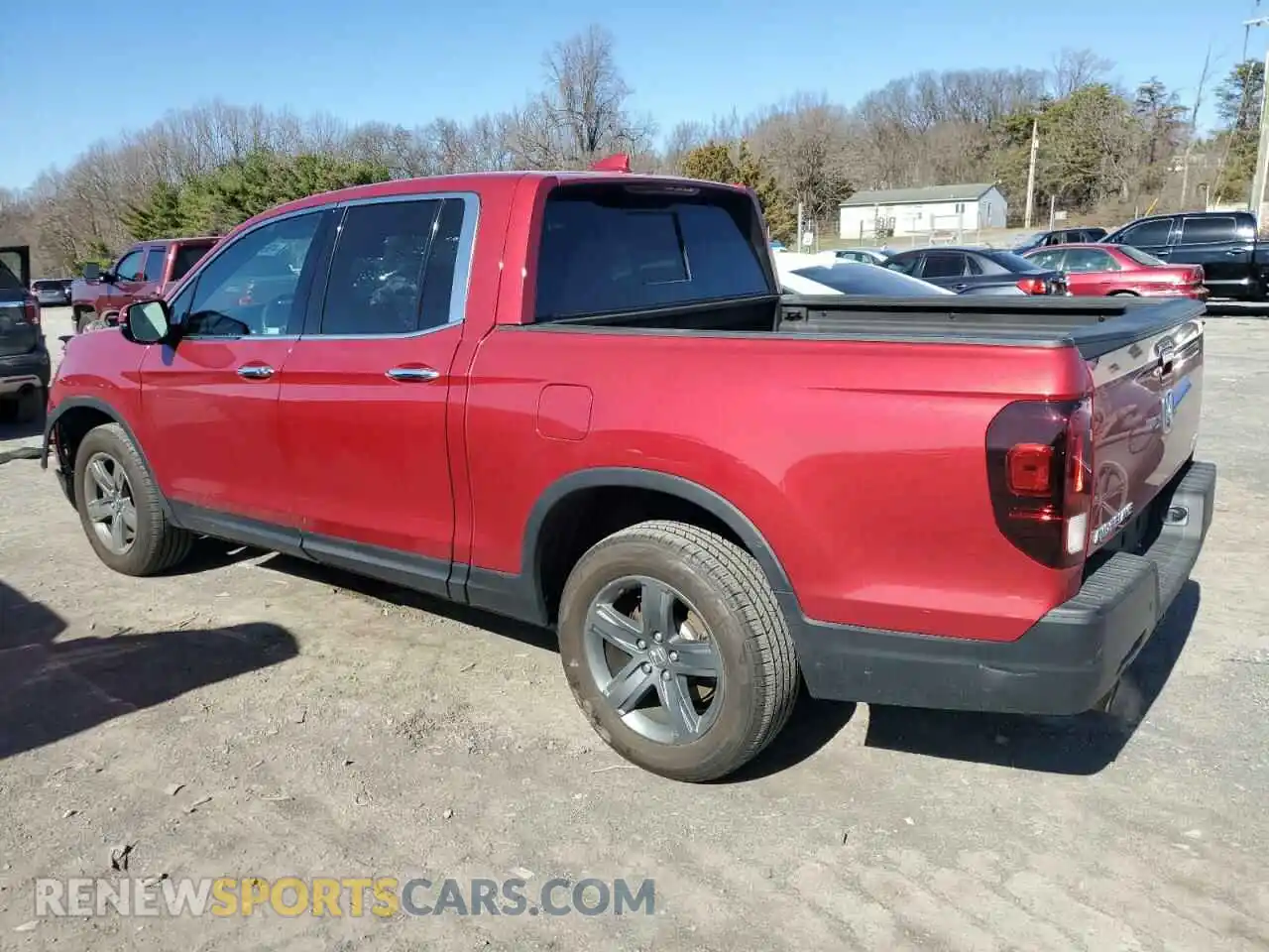 2 Photograph of a damaged car 5FPYK3F70PB013210 HONDA RIDGELINE 2023