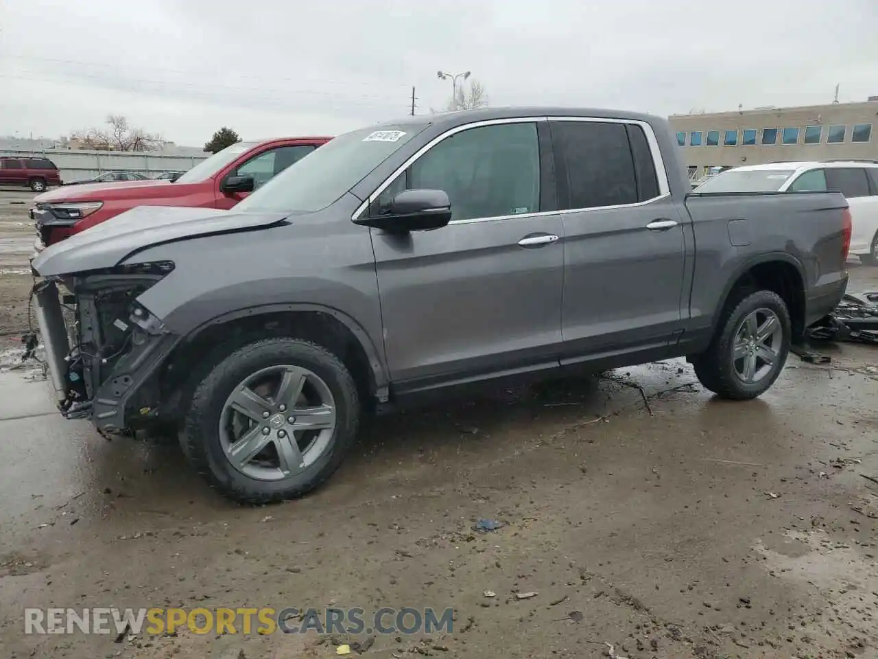 1 Photograph of a damaged car 5FPYK3F71PB028816 HONDA RIDGELINE 2023
