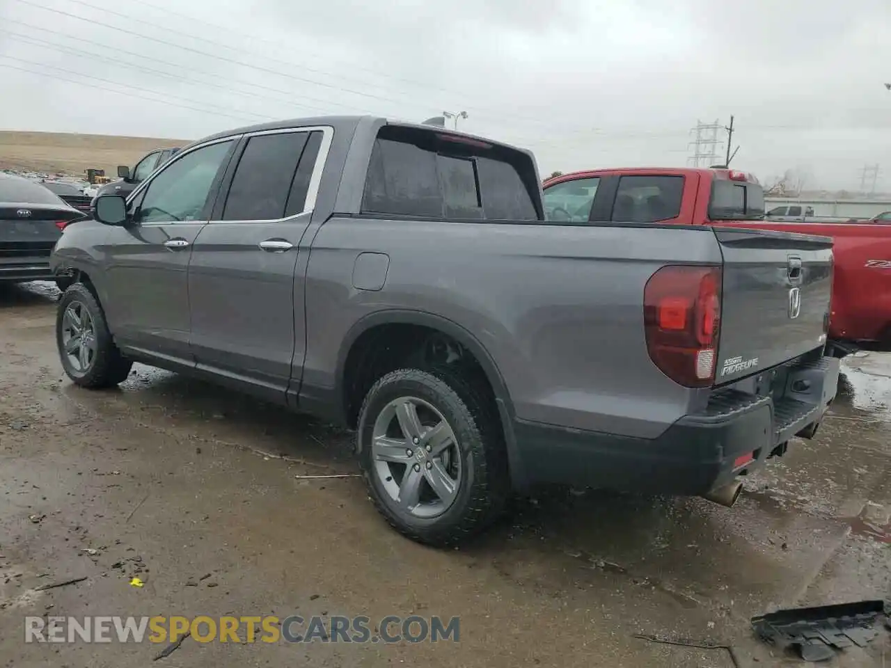 2 Photograph of a damaged car 5FPYK3F71PB028816 HONDA RIDGELINE 2023