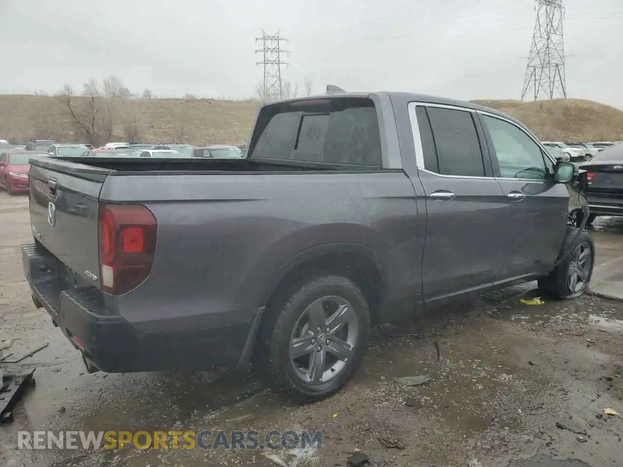 3 Photograph of a damaged car 5FPYK3F71PB028816 HONDA RIDGELINE 2023