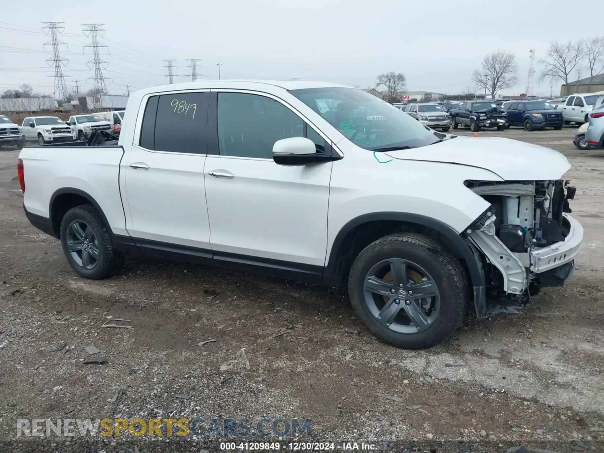1 Photograph of a damaged car 5FPYK3F73PB013699 HONDA RIDGELINE 2023