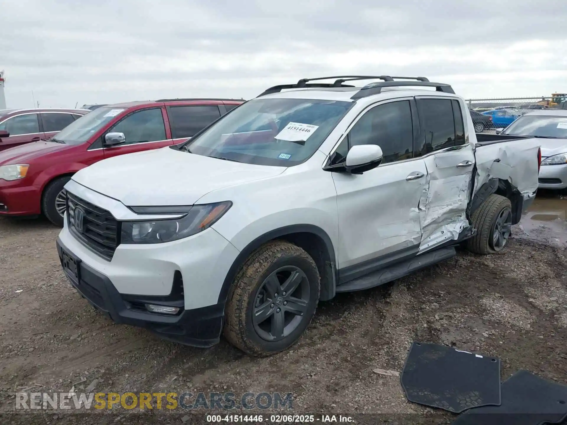 2 Photograph of a damaged car 5FPYK3F73PB054513 HONDA RIDGELINE 2023