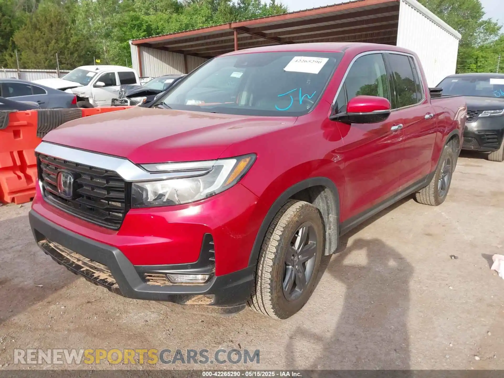 2 Photograph of a damaged car 5FPYK3F76PB013258 HONDA RIDGELINE 2023