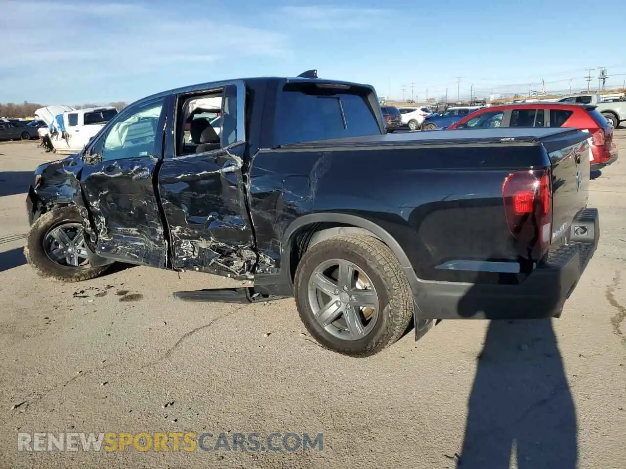 2 Photograph of a damaged car 5FPYK3F76PB056109 HONDA RIDGELINE 2023