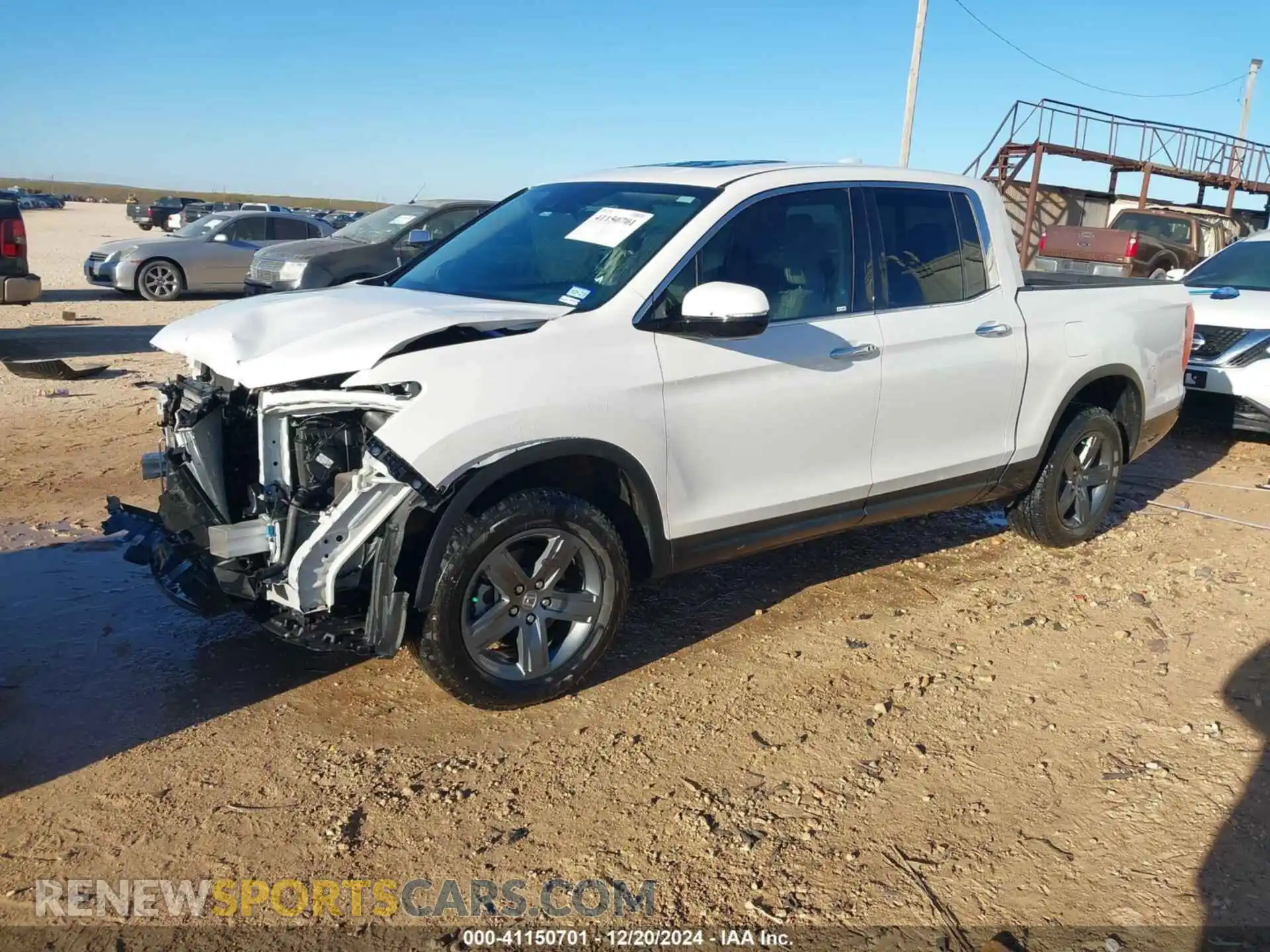 2 Photograph of a damaged car 5FPYK3F77PB065577 HONDA RIDGELINE 2023