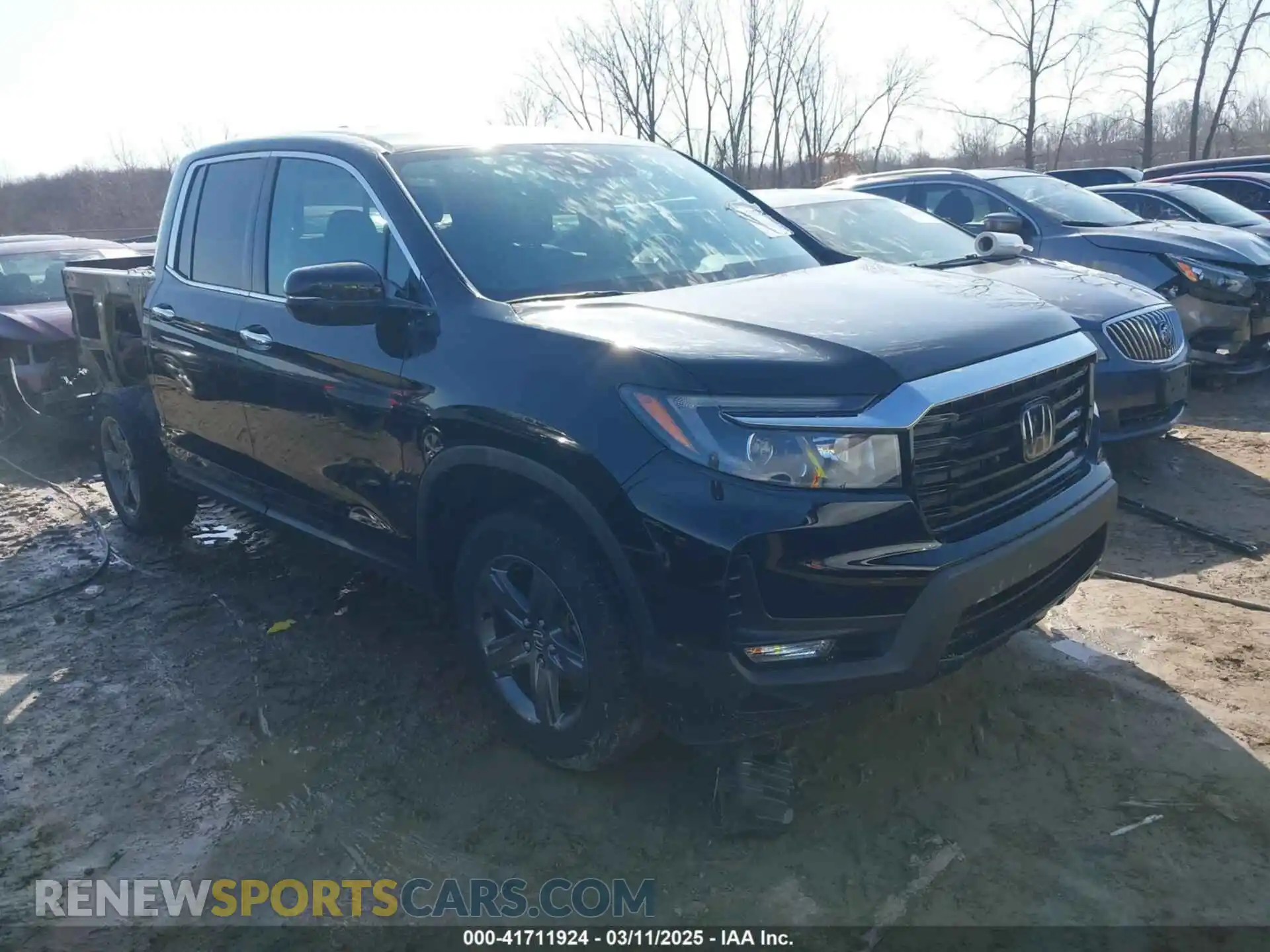 1 Photograph of a damaged car 5FPYK3F79PB005252 HONDA RIDGELINE 2023
