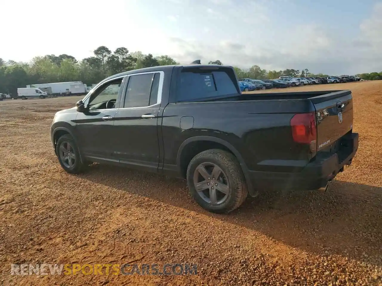 2 fotografías del automóvil dañado 5FPYK3F7XPB052810 HONDA RIDGELINE 2023