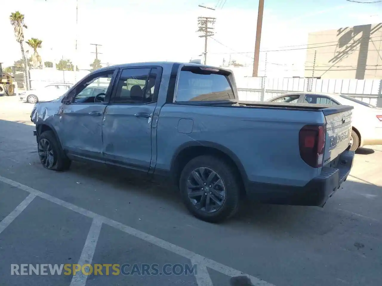 2 Photograph of a damaged car 5FPYK3F18RB021179 HONDA RIDGELINE 2024