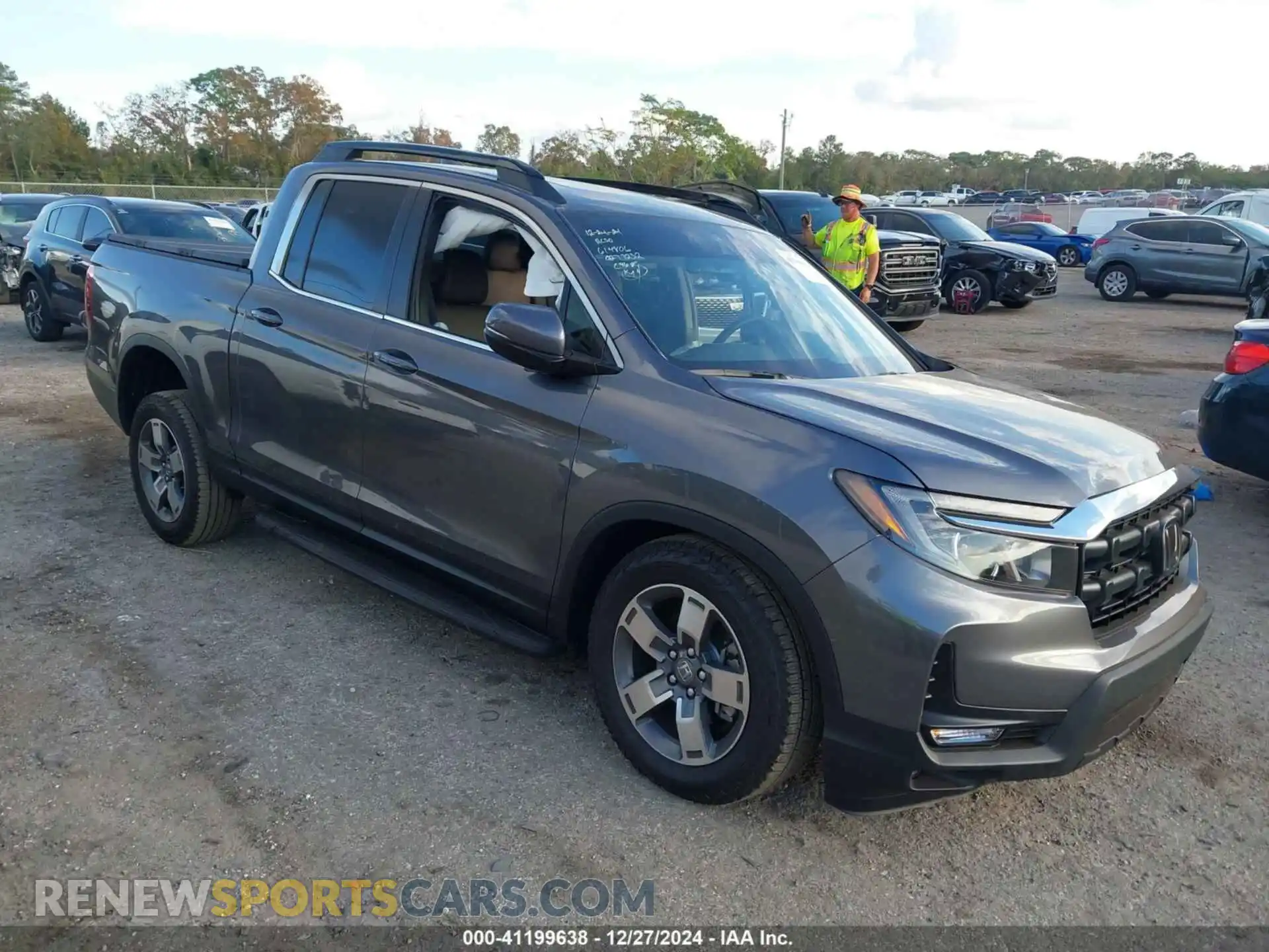 1 Photograph of a damaged car 5FPYK3F51RB027232 HONDA RIDGELINE 2024