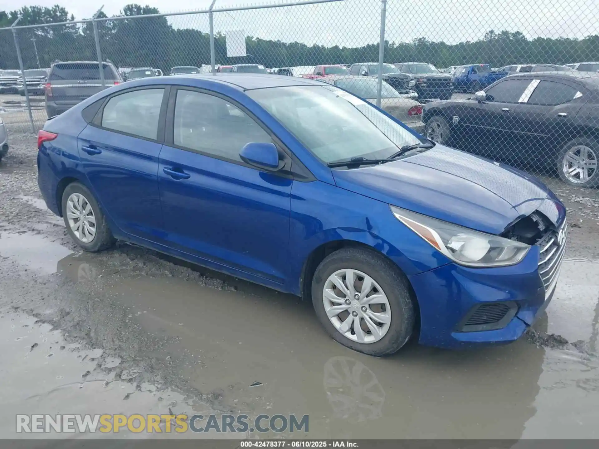 1 fotografías del automóvil dañado 3KPC24A31KE080586 HYUNDAI ACCENT 2019