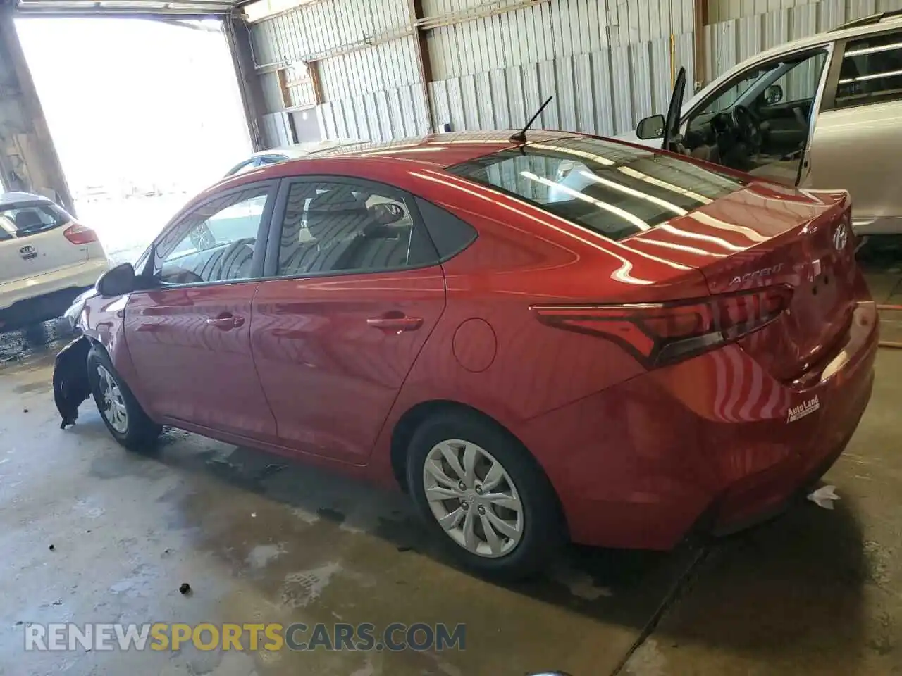 2 Photograph of a damaged car 3KPC24A32KE077647 HYUNDAI ACCENT 2019