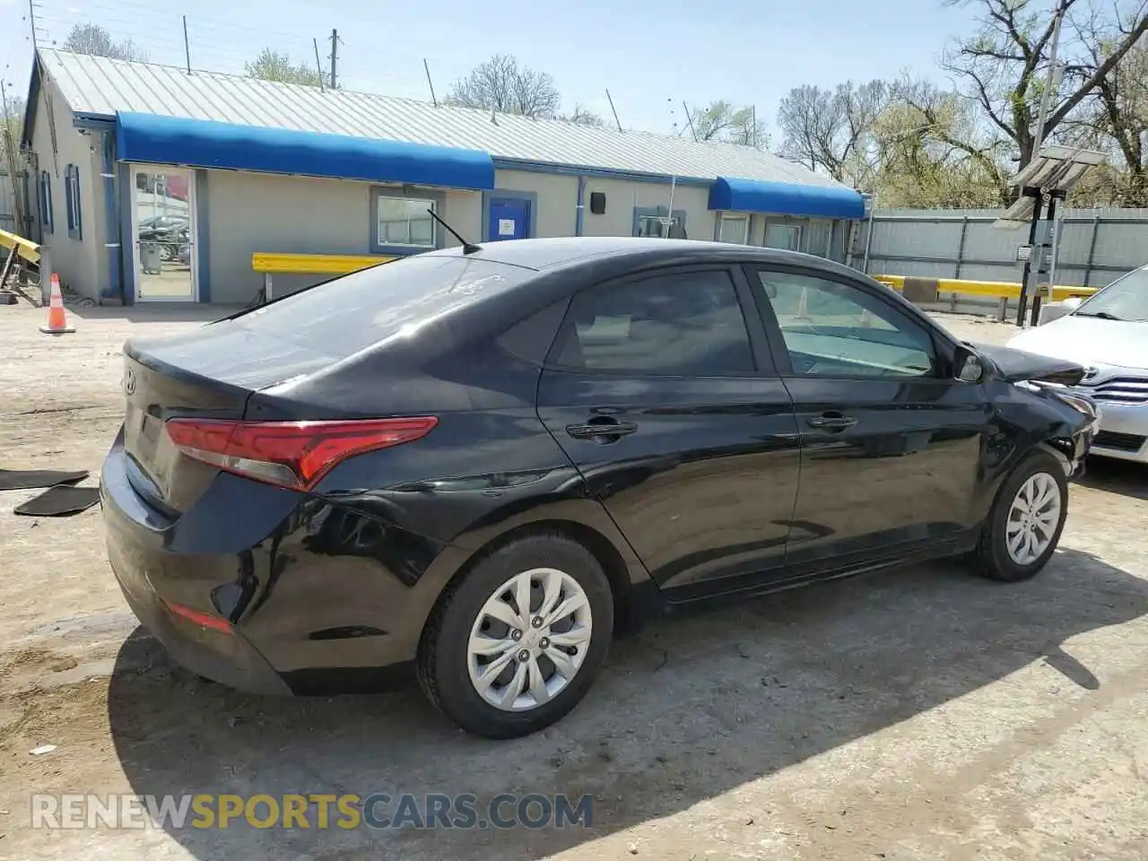 3 Photograph of a damaged car 3KPC24A33KE084882 HYUNDAI ACCENT 2019