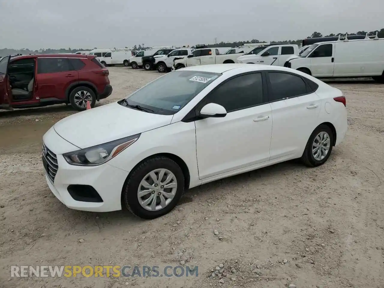 1 Photograph of a damaged car 3KPC24A35KE069817 HYUNDAI ACCENT 2019