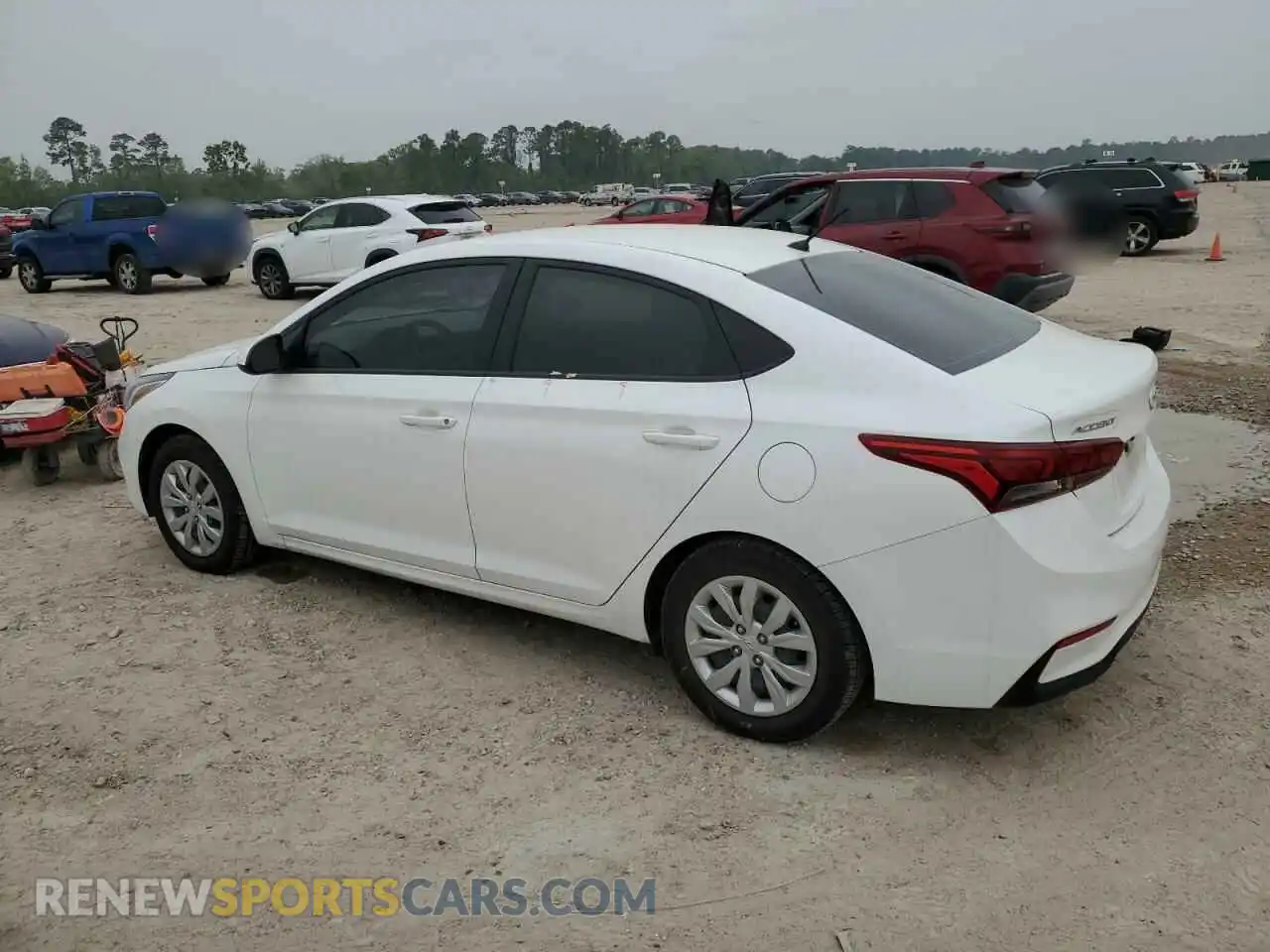 2 Photograph of a damaged car 3KPC24A35KE069817 HYUNDAI ACCENT 2019