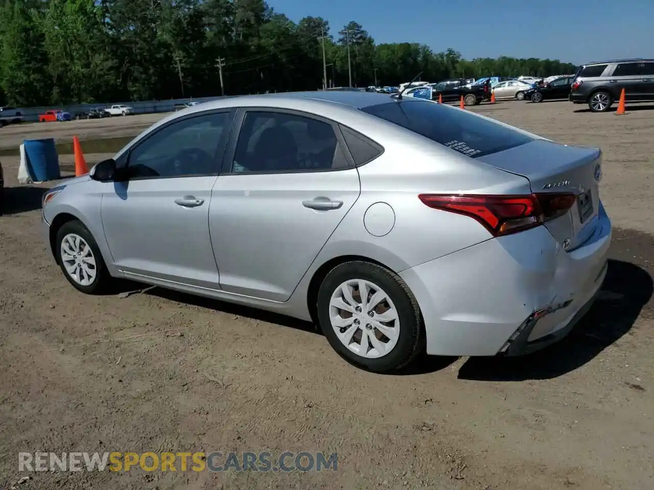 2 Photograph of a damaged car 3KPC24A37KE080592 HYUNDAI ACCENT 2019