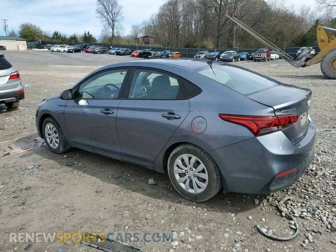 2 Photograph of a damaged car 3KPC24A38KE087678 HYUNDAI ACCENT 2019