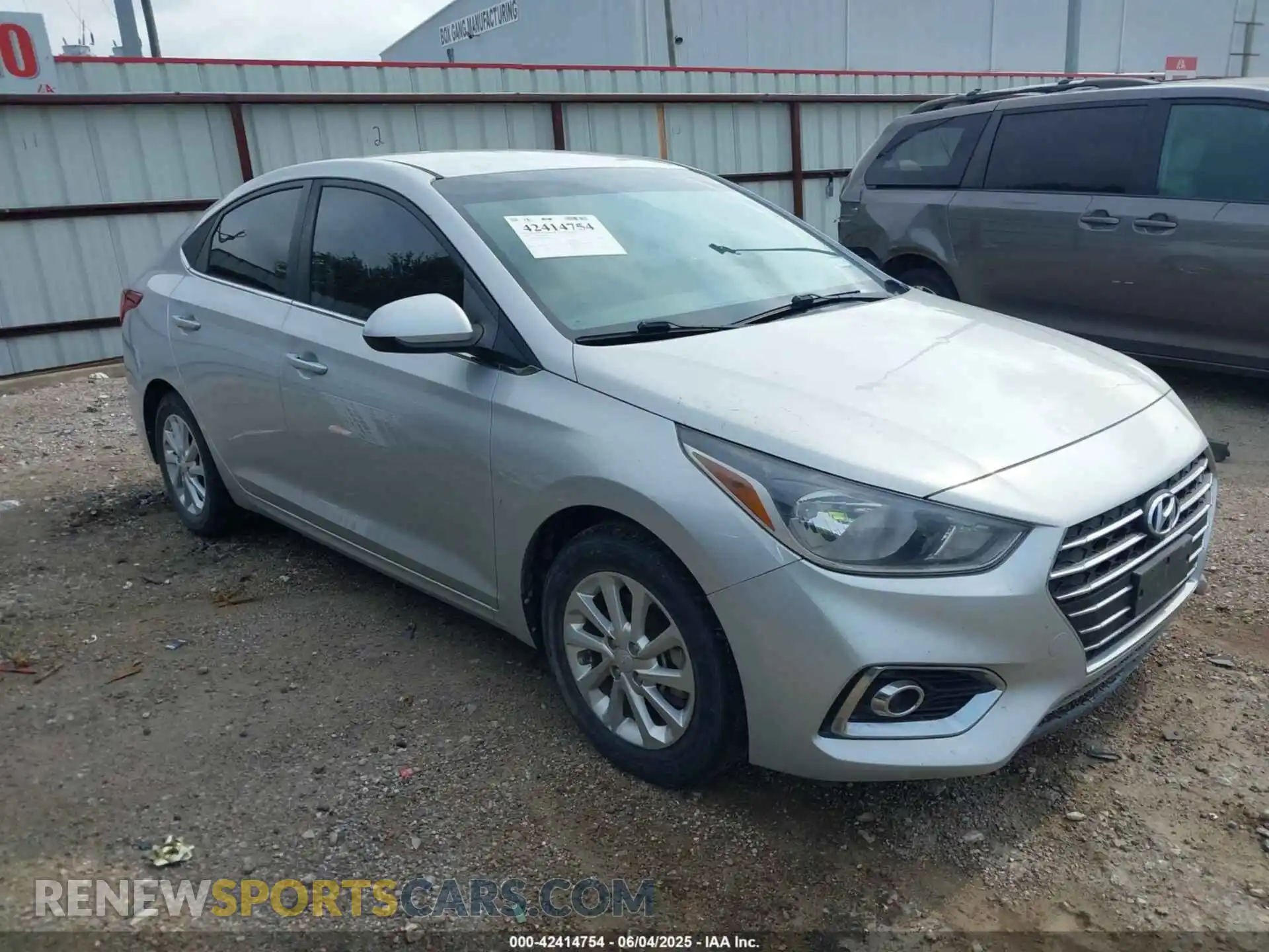 1 fotografías del automóvil dañado 3KPC24A60LE111306 HYUNDAI ACCENT 2020