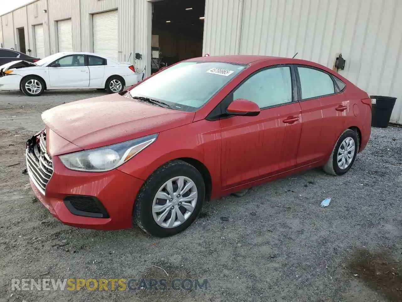 1 Photograph of a damaged car 3KPC24A61LE094161 HYUNDAI ACCENT 2020