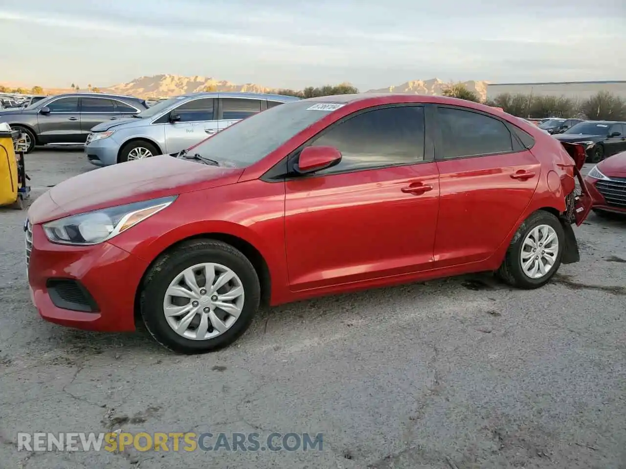 1 Photograph of a damaged car 3KPC24A63LE106181 HYUNDAI ACCENT 2020