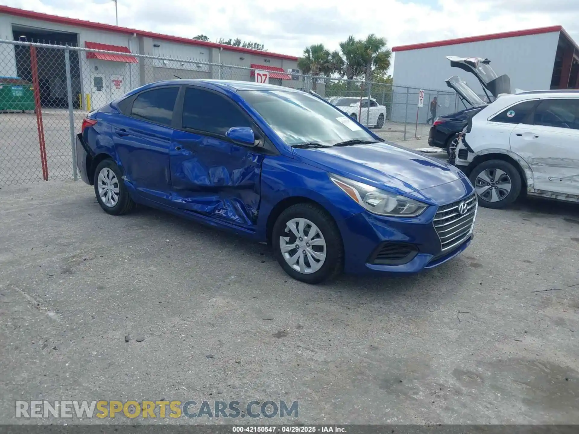 1 fotografías del automóvil dañado 3KPC24A63LE114006 HYUNDAI ACCENT 2020