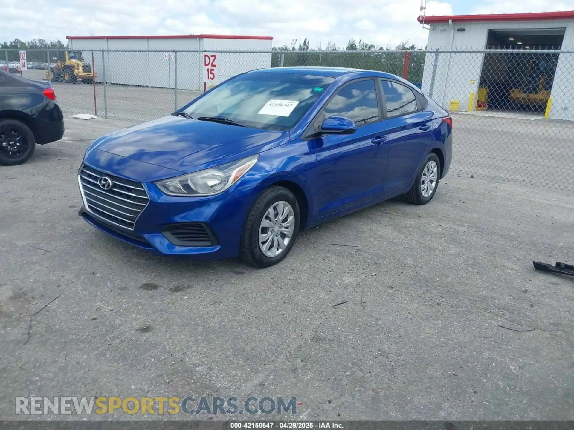 2 fotografías del automóvil dañado 3KPC24A63LE114006 HYUNDAI ACCENT 2020