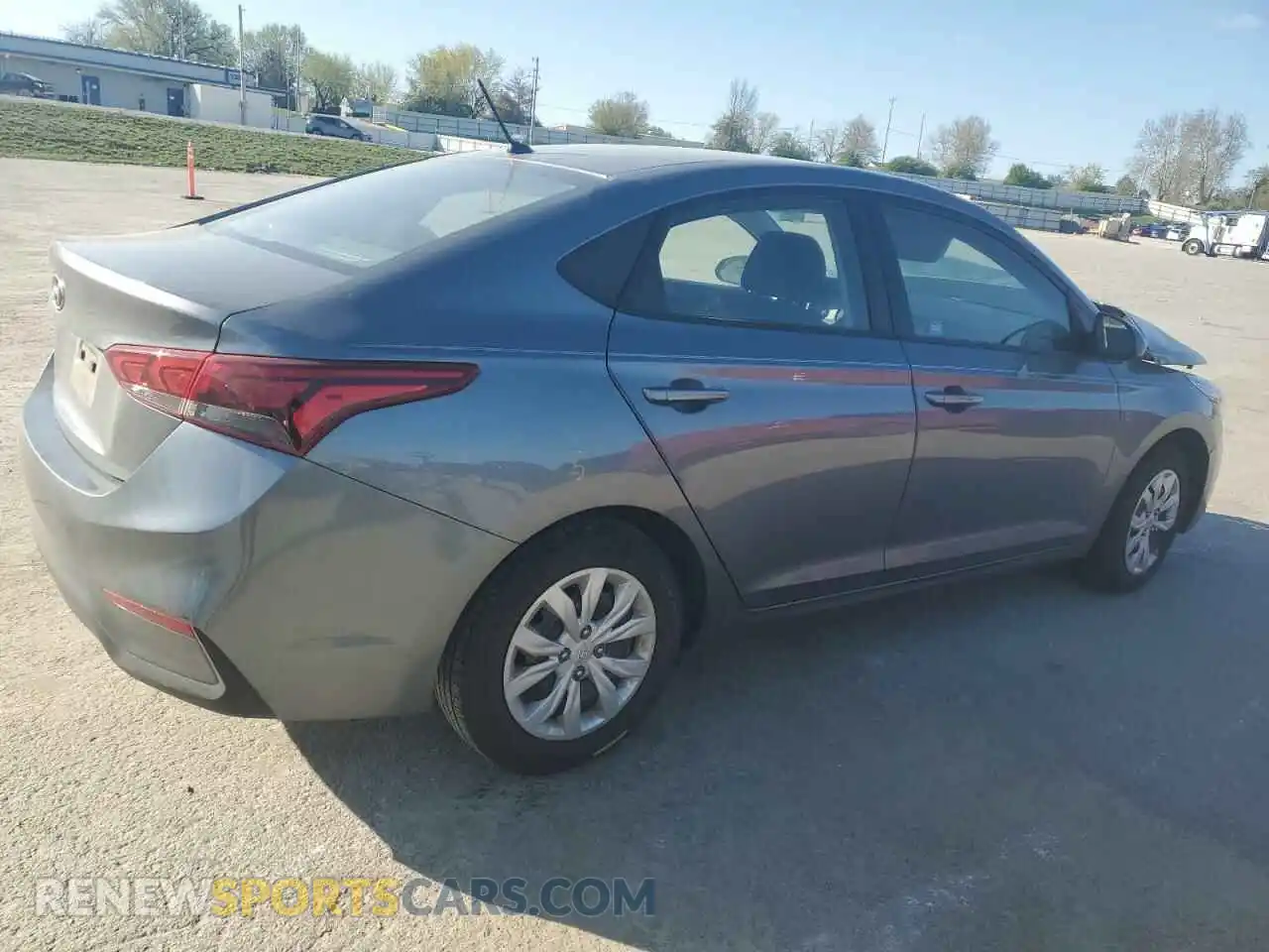 3 Photograph of a damaged car 3KPC24A66LE092227 HYUNDAI ACCENT 2020