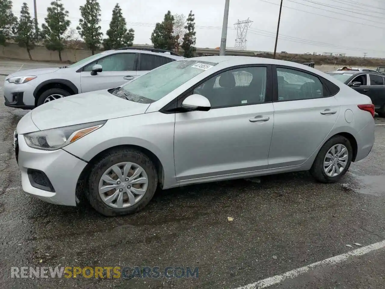 1 Photograph of a damaged car 3KPC24A66LE098576 HYUNDAI ACCENT 2020