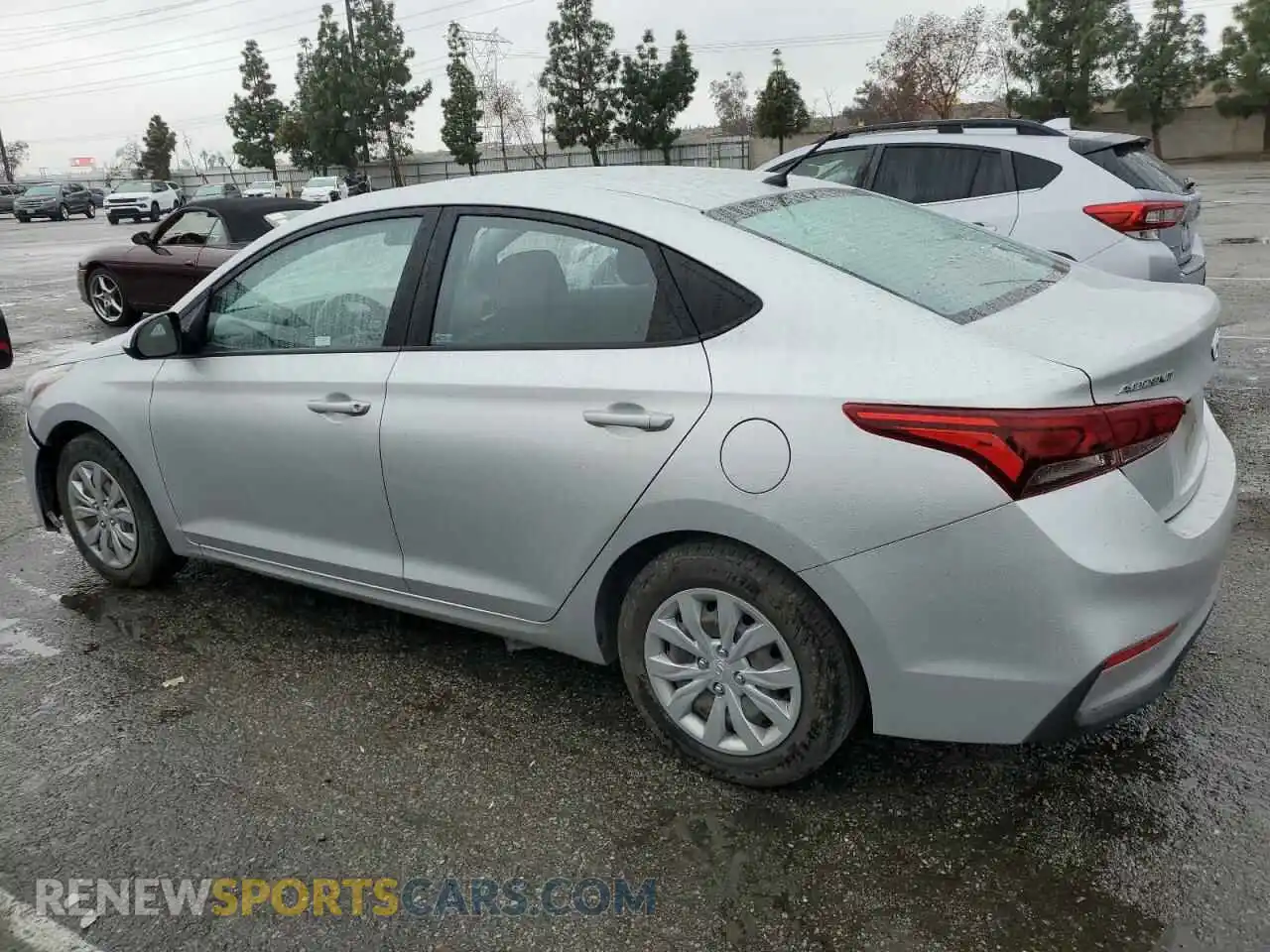 2 Photograph of a damaged car 3KPC24A66LE098576 HYUNDAI ACCENT 2020