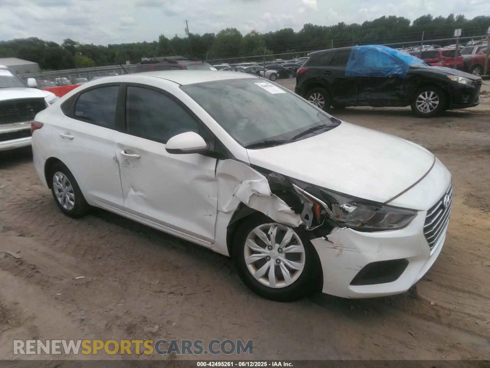 1 fotografías del automóvil dañado 3KPC24A68LE093184 HYUNDAI ACCENT 2020