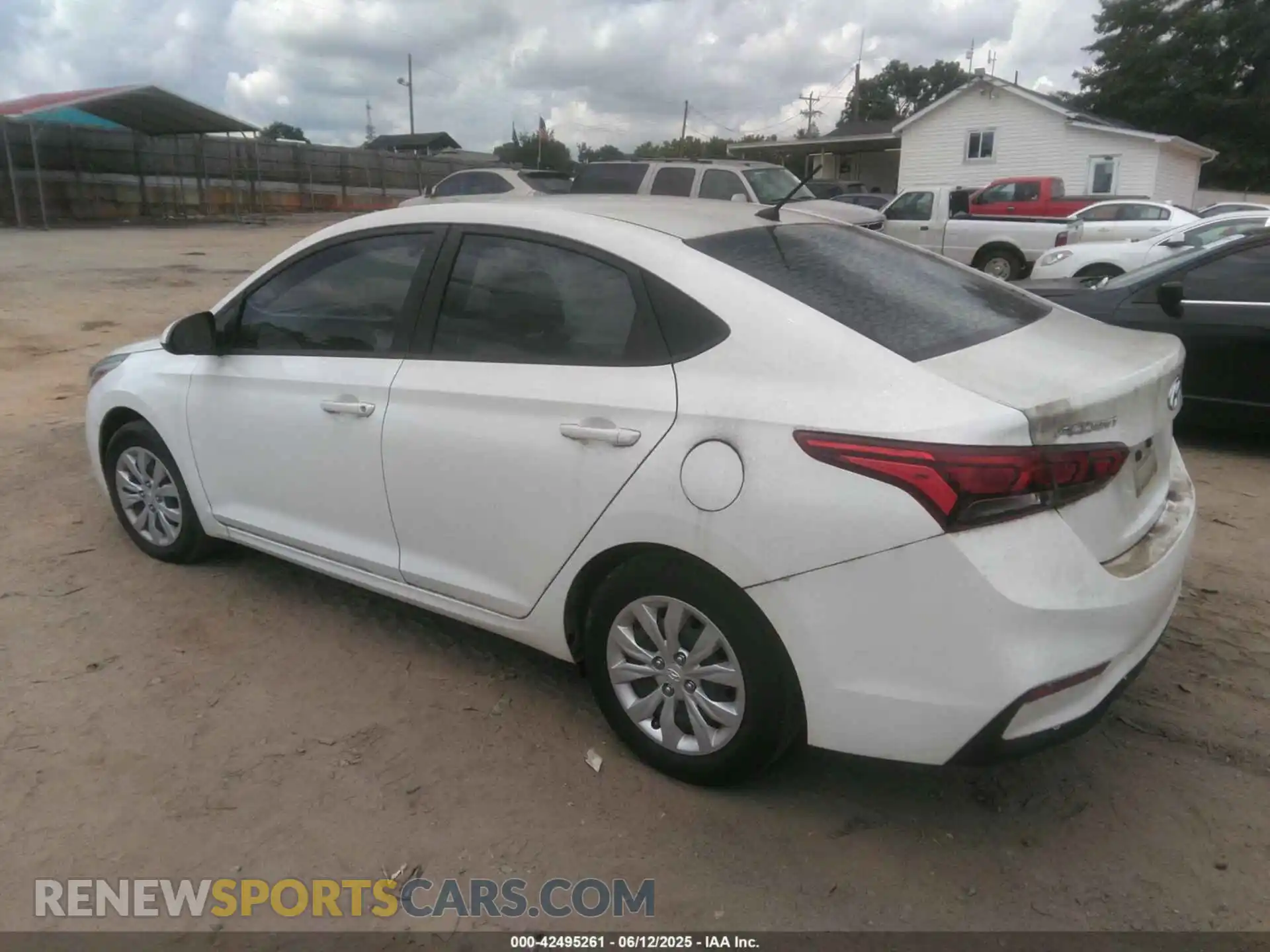 3 fotografías del automóvil dañado 3KPC24A68LE093184 HYUNDAI ACCENT 2020