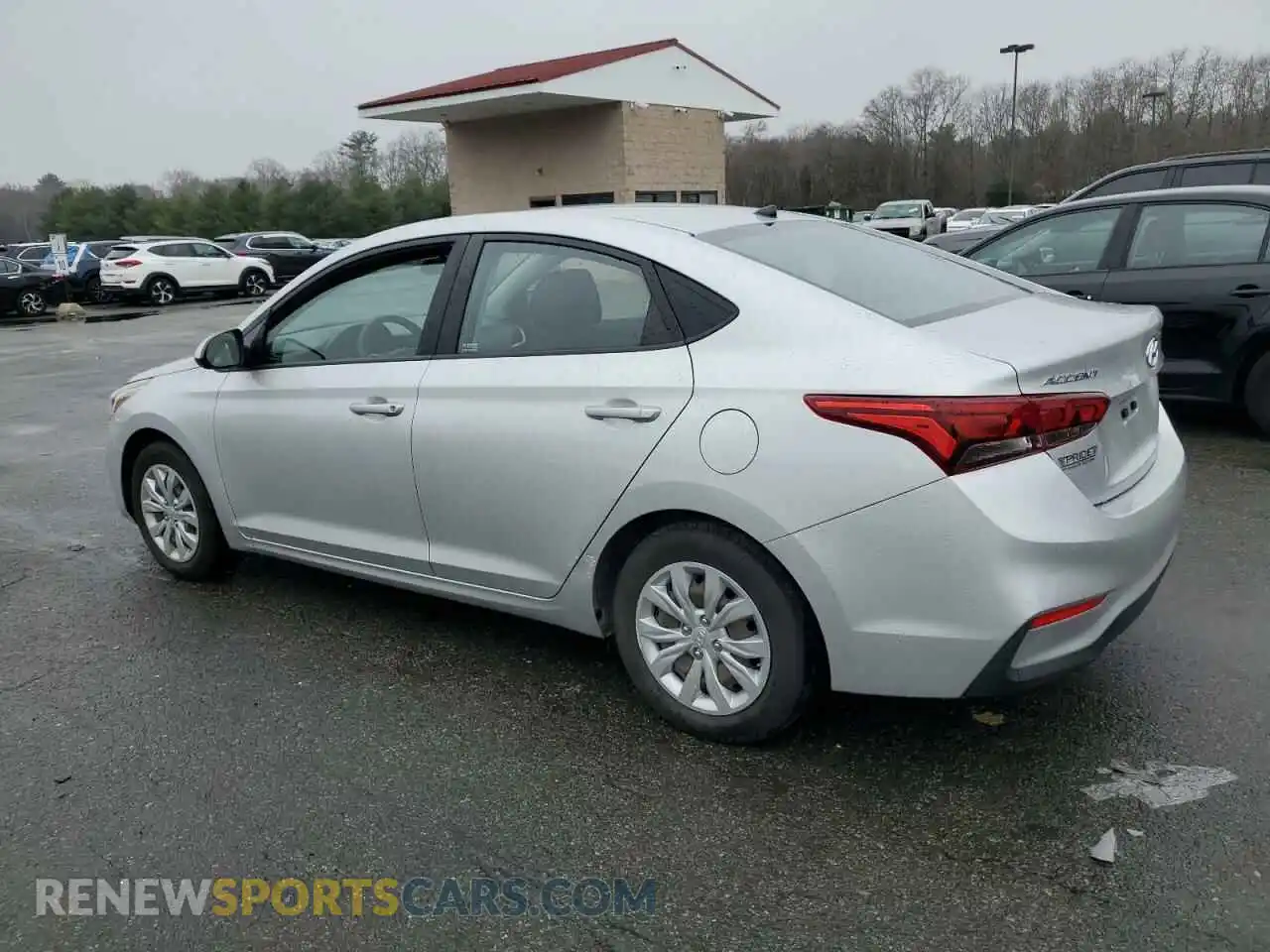 2 fotografías del automóvil dañado 3KPC24A69LE106315 HYUNDAI ACCENT 2020