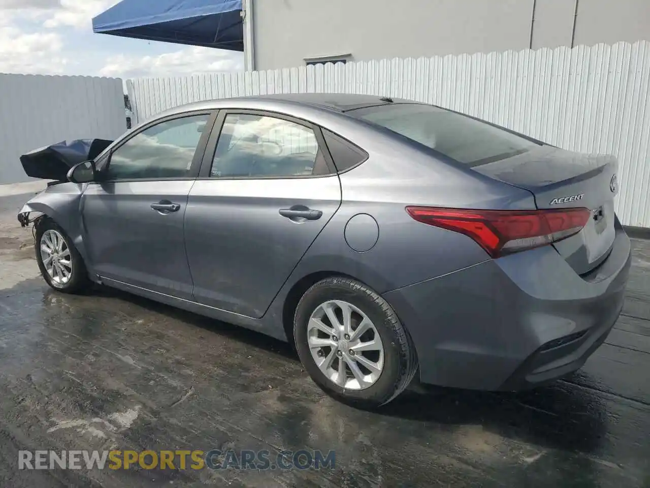 2 Photograph of a damaged car 3KPC24A6XLE099682 HYUNDAI ACCENT 2020