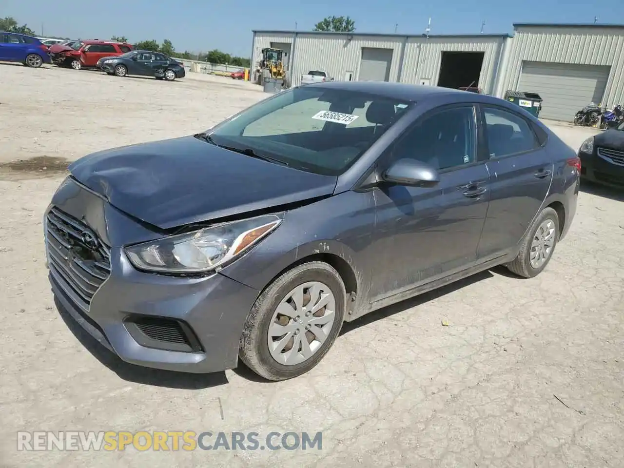 1 fotografías del automóvil dañado 3KPC24A6XLE104959 HYUNDAI ACCENT 2020