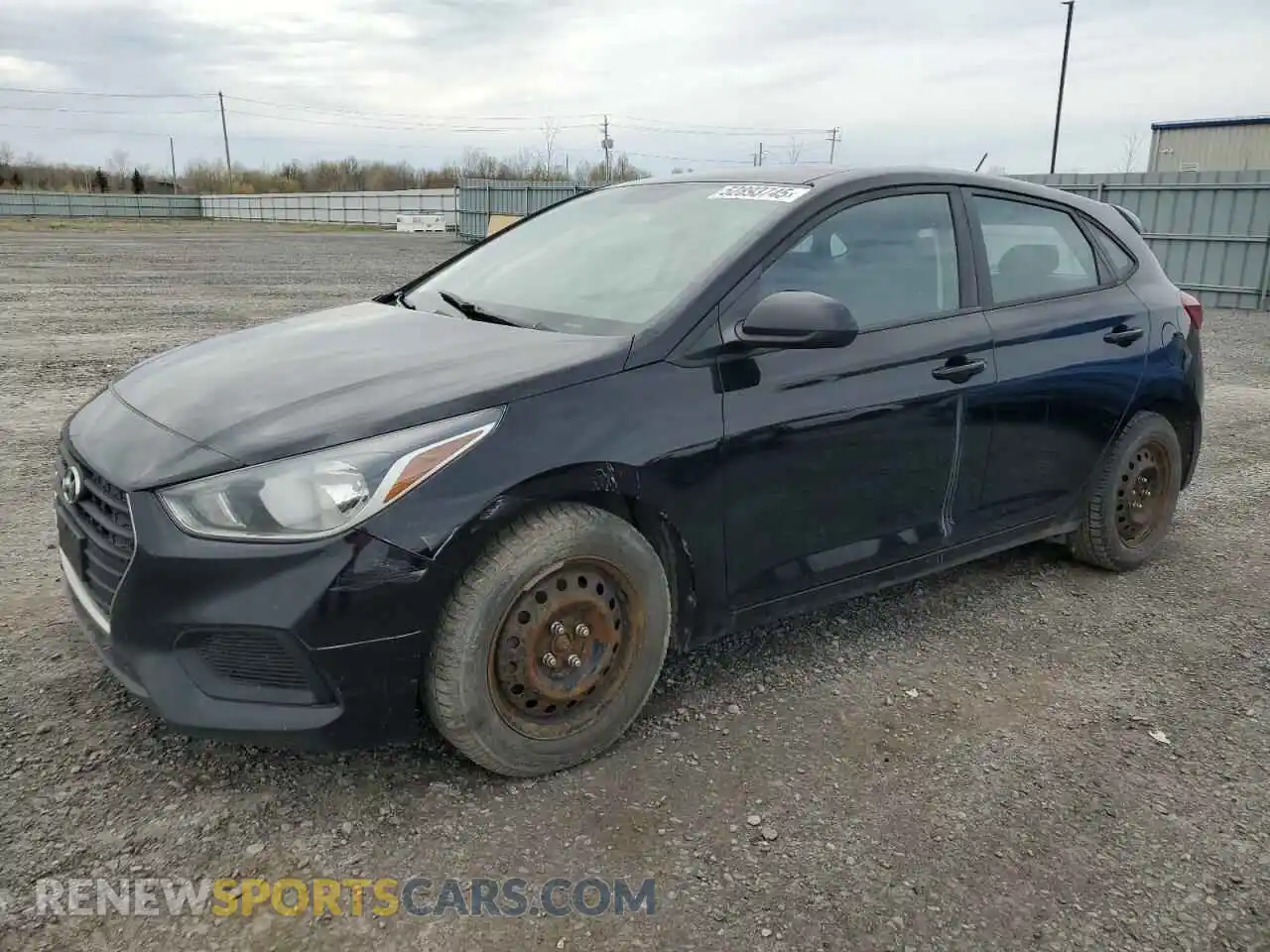1 Photograph of a damaged car 3KPC25A6XLE092091 HYUNDAI ACCENT 2020