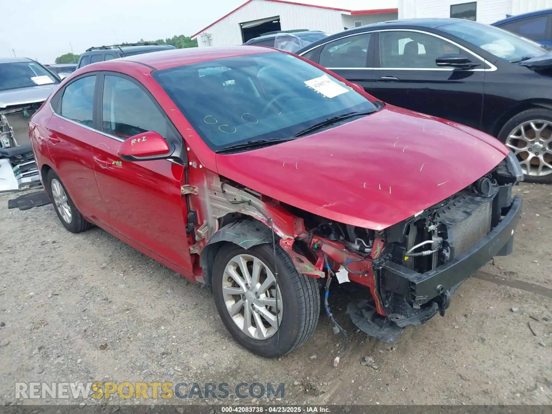 1 Фотография поврежденного автомобиля 3KPC24A60ME139172 HYUNDAI ACCENT 2021
