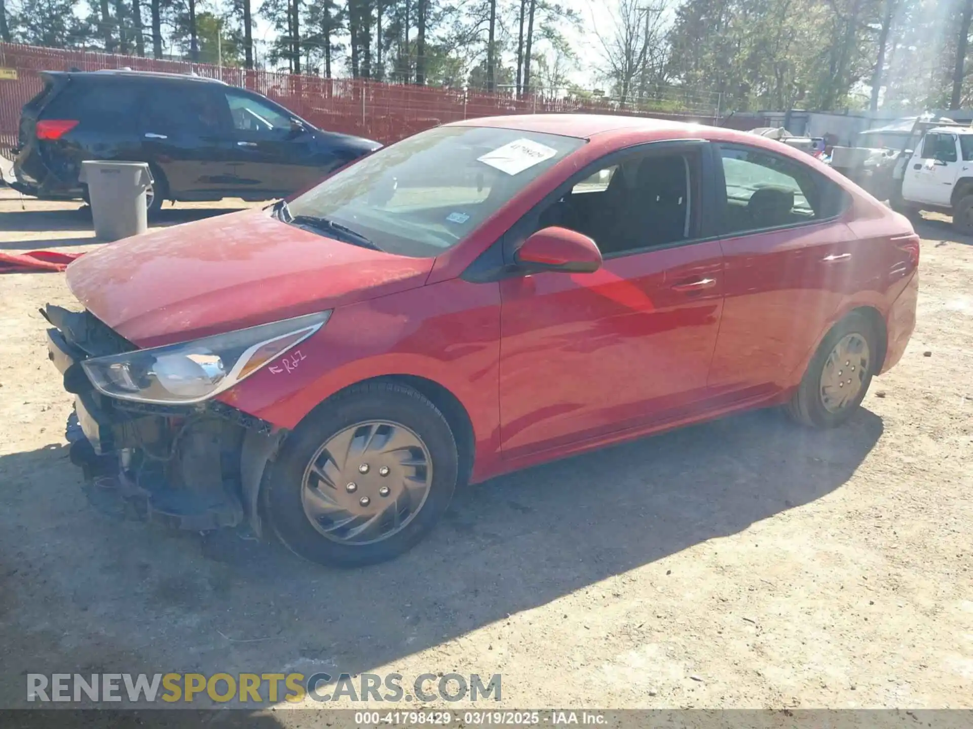 2 Фотография поврежденного автомобиля 3KPC24A60ME139348 HYUNDAI ACCENT 2021
