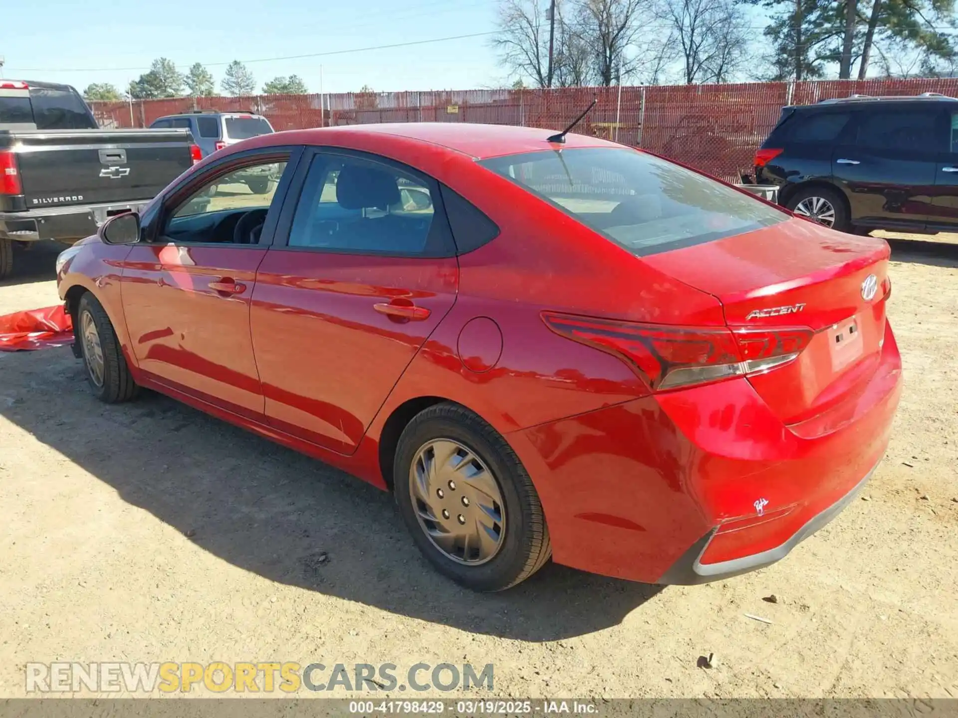 3 Фотография поврежденного автомобиля 3KPC24A60ME139348 HYUNDAI ACCENT 2021