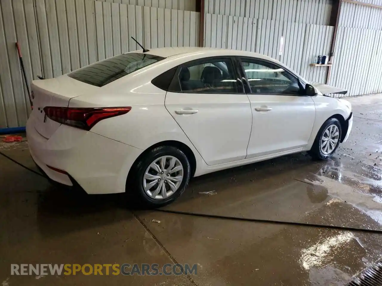 3 fotografías del automóvil dañado 3KPC24A62ME129453 HYUNDAI ACCENT 2021
