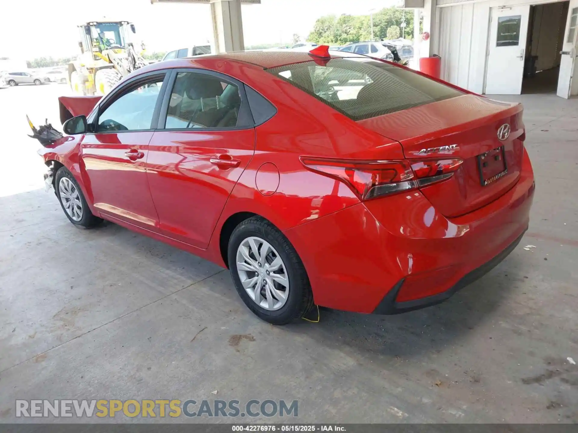3 Photograph of a damaged car 3KPC24A63ME131194 HYUNDAI ACCENT 2021