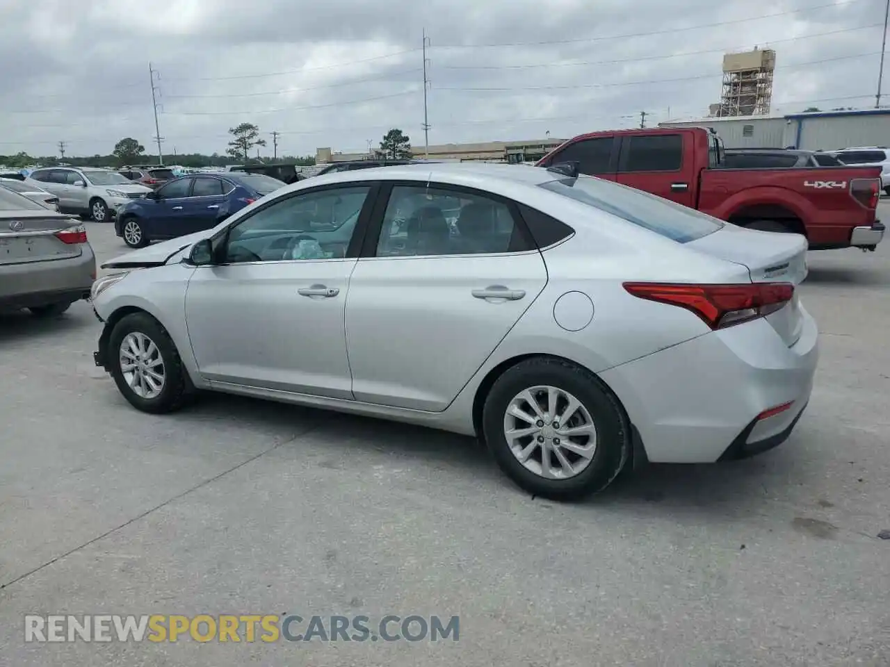 2 Фотография поврежденного автомобиля 3KPC24A63ME139568 HYUNDAI ACCENT 2021