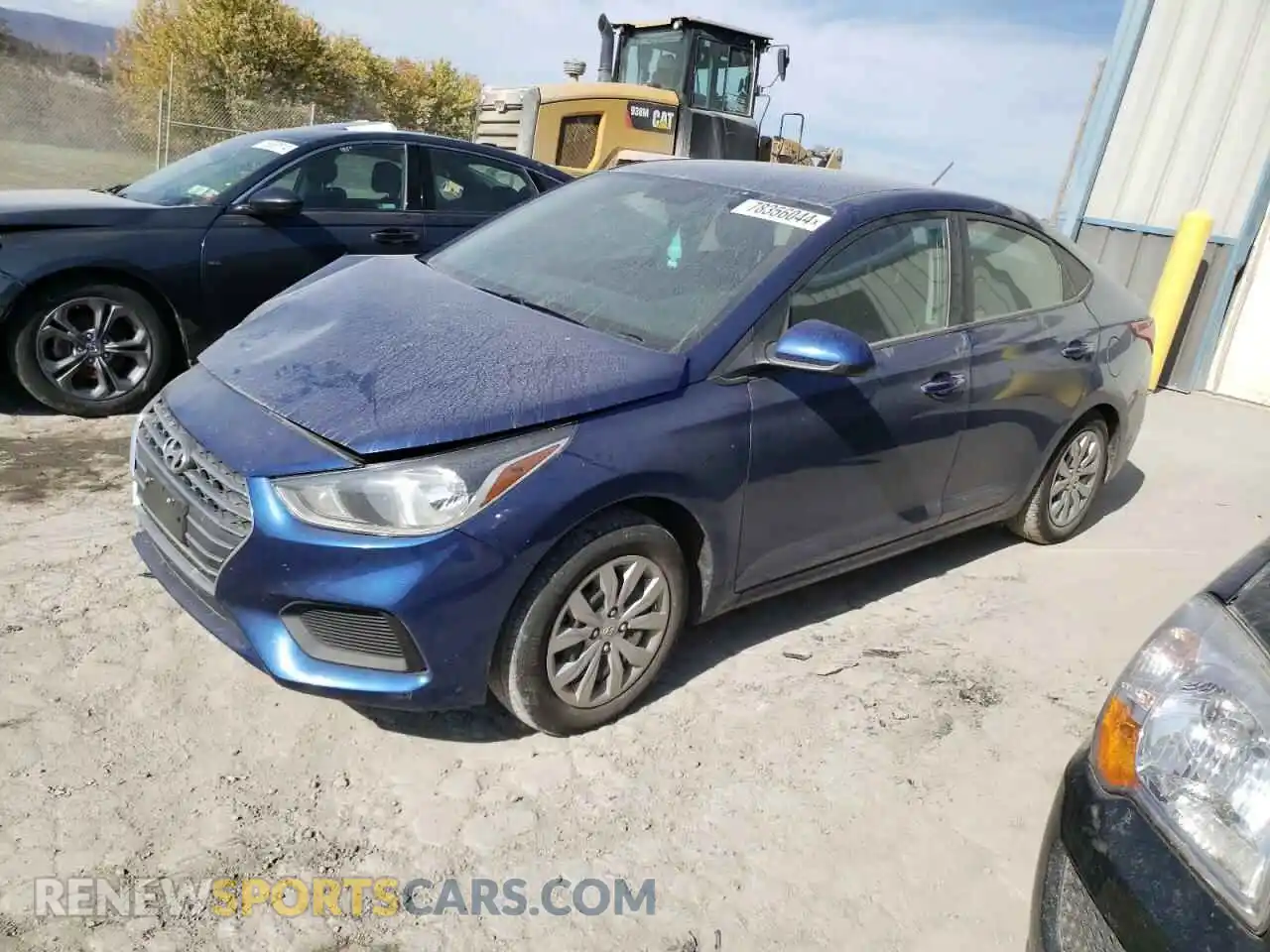 1 Photograph of a damaged car 3KPC24A65ME132265 HYUNDAI ACCENT 2021